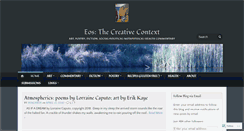 Desktop Screenshot of eosthecreativecontext.com