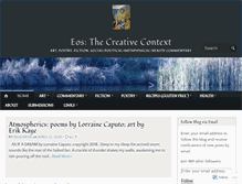 Tablet Screenshot of eosthecreativecontext.com